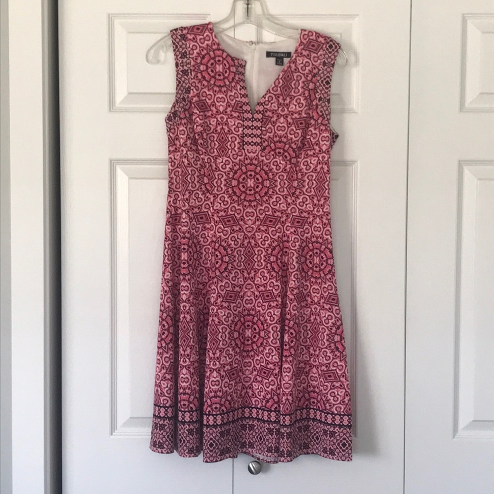Pink sleeveless dress